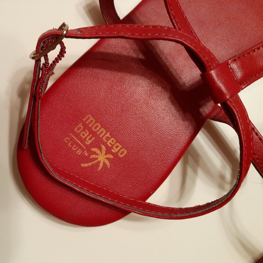 Red sandals - Picture 3 of 4